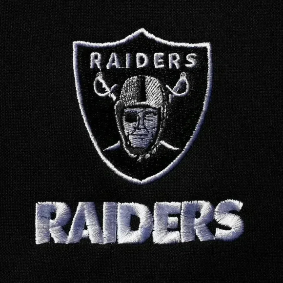 Men's Las Vegas Raiders Dunbrooke Black/Realtree Camo Decoy Tech Fleece Full-Zip - Picture 4 of 8